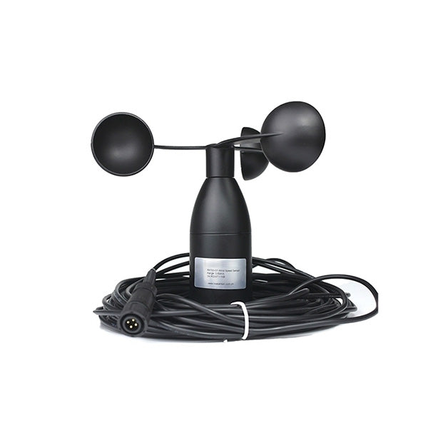 Marine 3-Cup Anemometer Wind Speed Sensor, High Precision Wind Gauge for Yacht, Sailboat, Boat, Cruising Vessel, Weather Station Sensor, Durable Waterproof Marine Anemometer