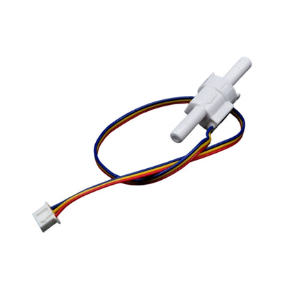 CUCIR Mini Hall Effect Water Flow Sensor, 0.05-1L/min Low Flow Rate Meter, DC 3.5-24V Pulse Signal Fluid Sensor for Residential Water Purifier & Coffee Machine