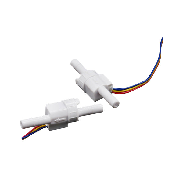 CUCIR Mini Hall Effect Water Flow Sensor, 0.05-1L/min Low Flow Rate Meter, DC 3.5-24V Pulse Signal Fluid Sensor for Residential Water Purifier & Coffee Machine