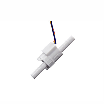 CUCIR Mini Hall Effect Water Flow Sensor, 0.05-1L/min Low Flow Rate Meter, DC 3.5-24V Pulse Signal Fluid Sensor for Residential Water Purifier & Coffee Machine