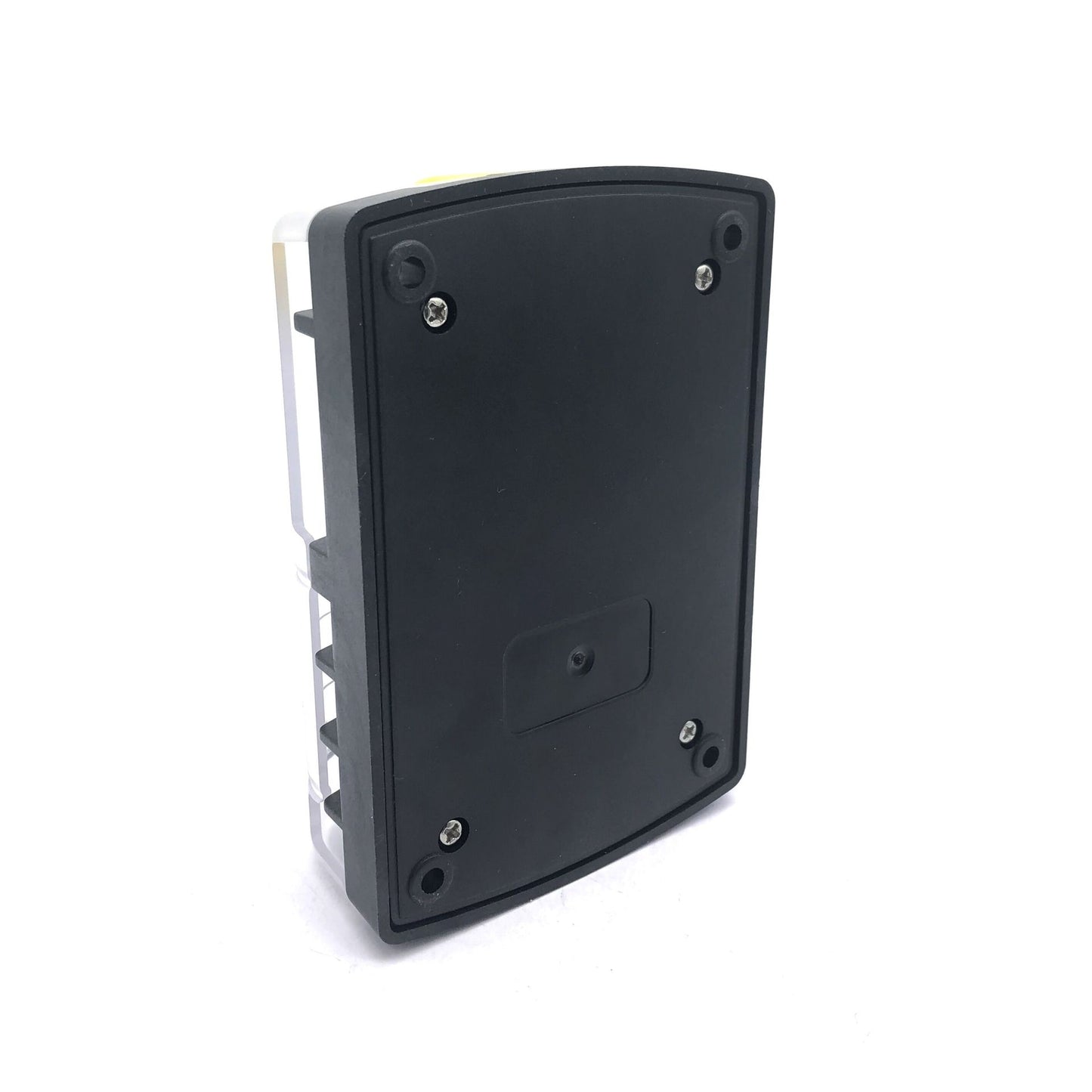 6-Way Blade Fuse Block Automotive Fuse Box with Yellow Latch and Transparent Cover