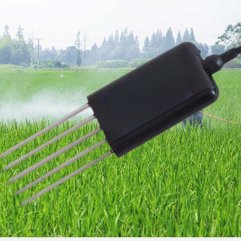 Industrial 7-in-1 Soil Sensor: NPK, pH, EC, Moisture & Temperature | High-Precision RS485 Modbus-RTU Integrated Transducer, IP68