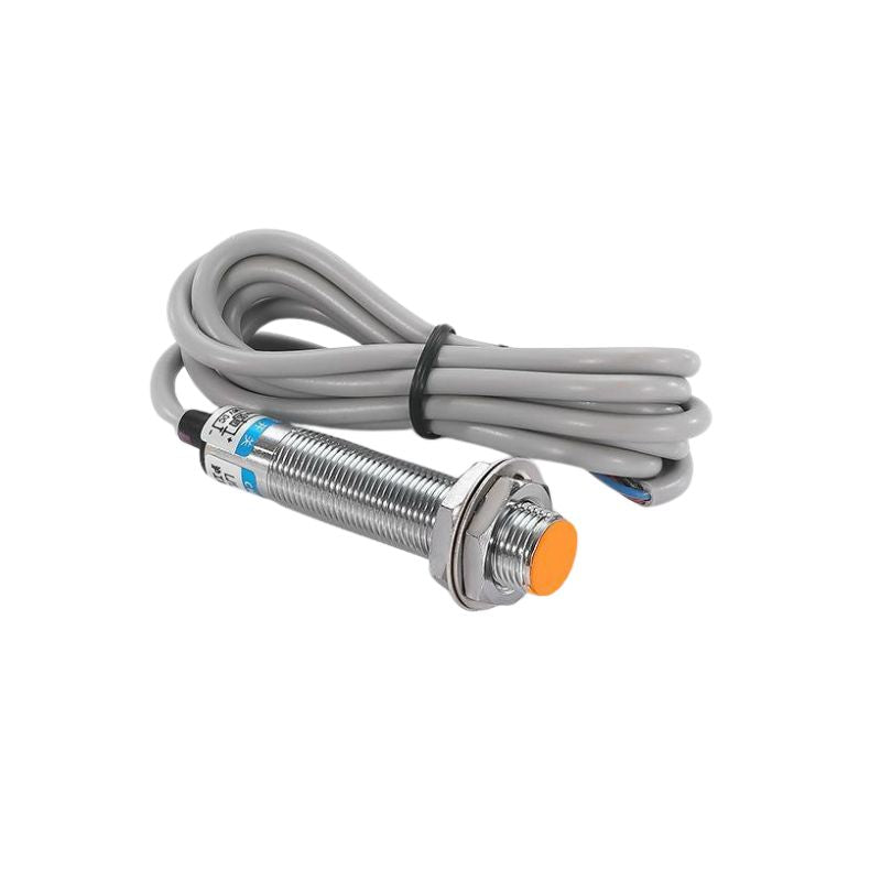 M12 Inductive Proximity Sensor, 4mm Detection, NPN NO, Unshielded, DC 6-36V Metal Sensing Switch