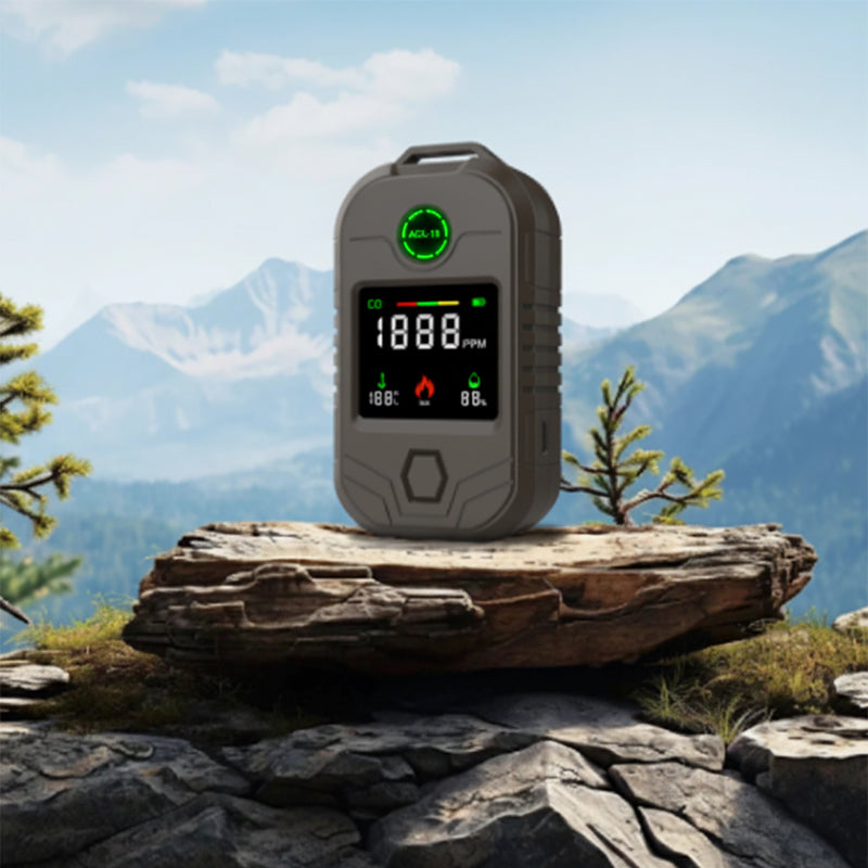 5-in-1 Multifunctional Outdoor Carbon Monoxide and Combustible Gas Detector