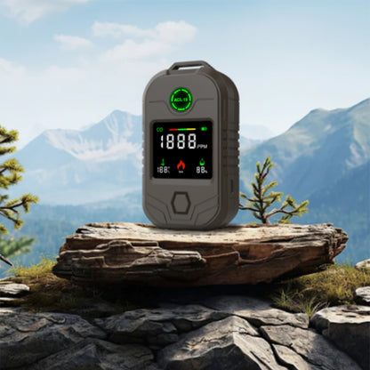 5-in-1 Multifunctional Outdoor Carbon Monoxide and Combustible Gas Detector