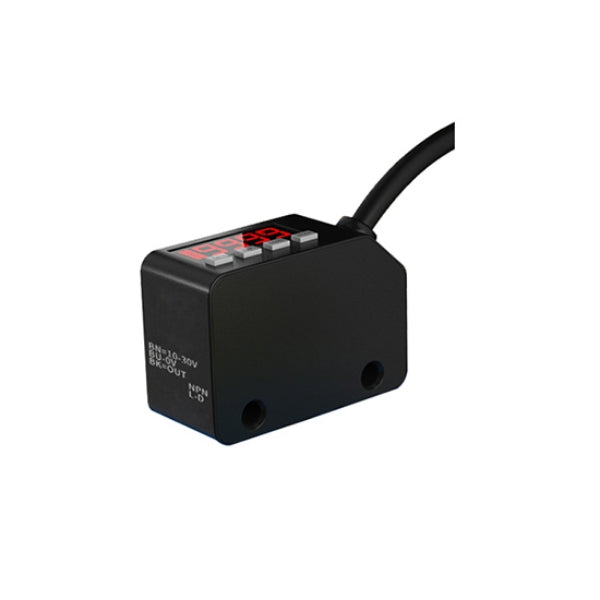 Digital RGB Color Mark Sensor | High-Speed Photoelectric Eye for Packaging & Labeling Machines (NPN, NO/NC)