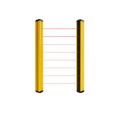 20mm Beam Spacing Safety Light Curtain - Industrial Infrared Safety Sensor (4-Wire DC)