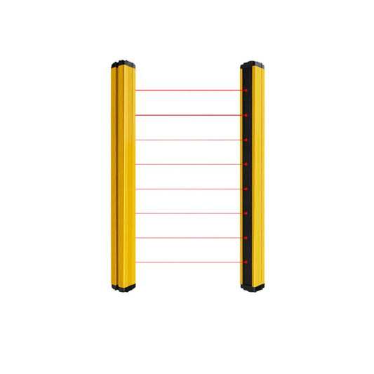 20mm Beam Spacing Safety Light Curtain - Industrial Infrared Safety Sensor (4-Wire DC)